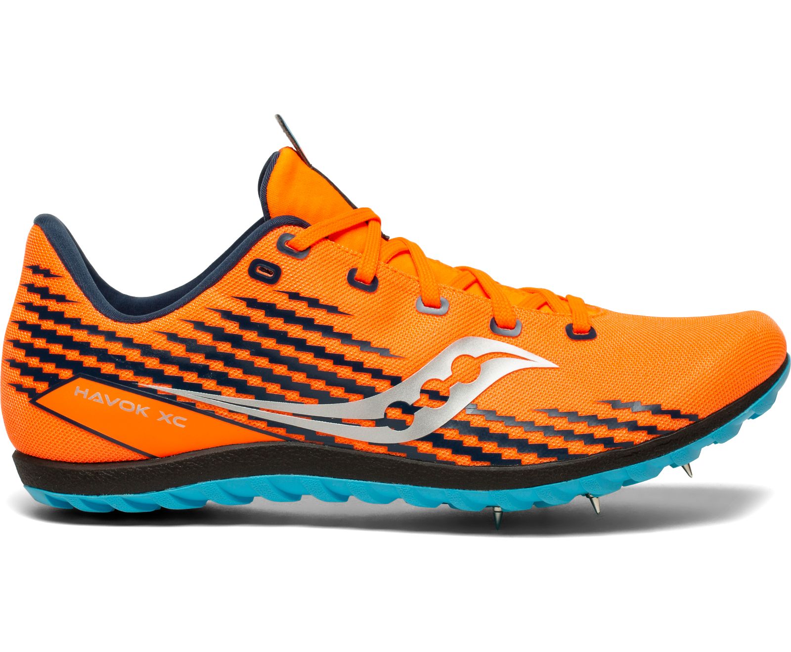 Saucony Havok Xc 3 Spike Men's Running Shoes Orange / Blue | Canada 508FDNM